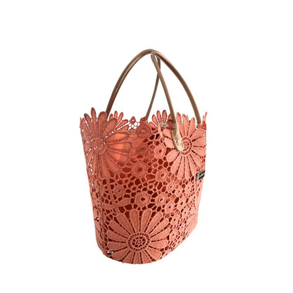 Baldinini Trend Damenhandtasche aus pinkfarbenem PU