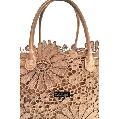 Baldinini Trend Braune PU-Damenhandtasche