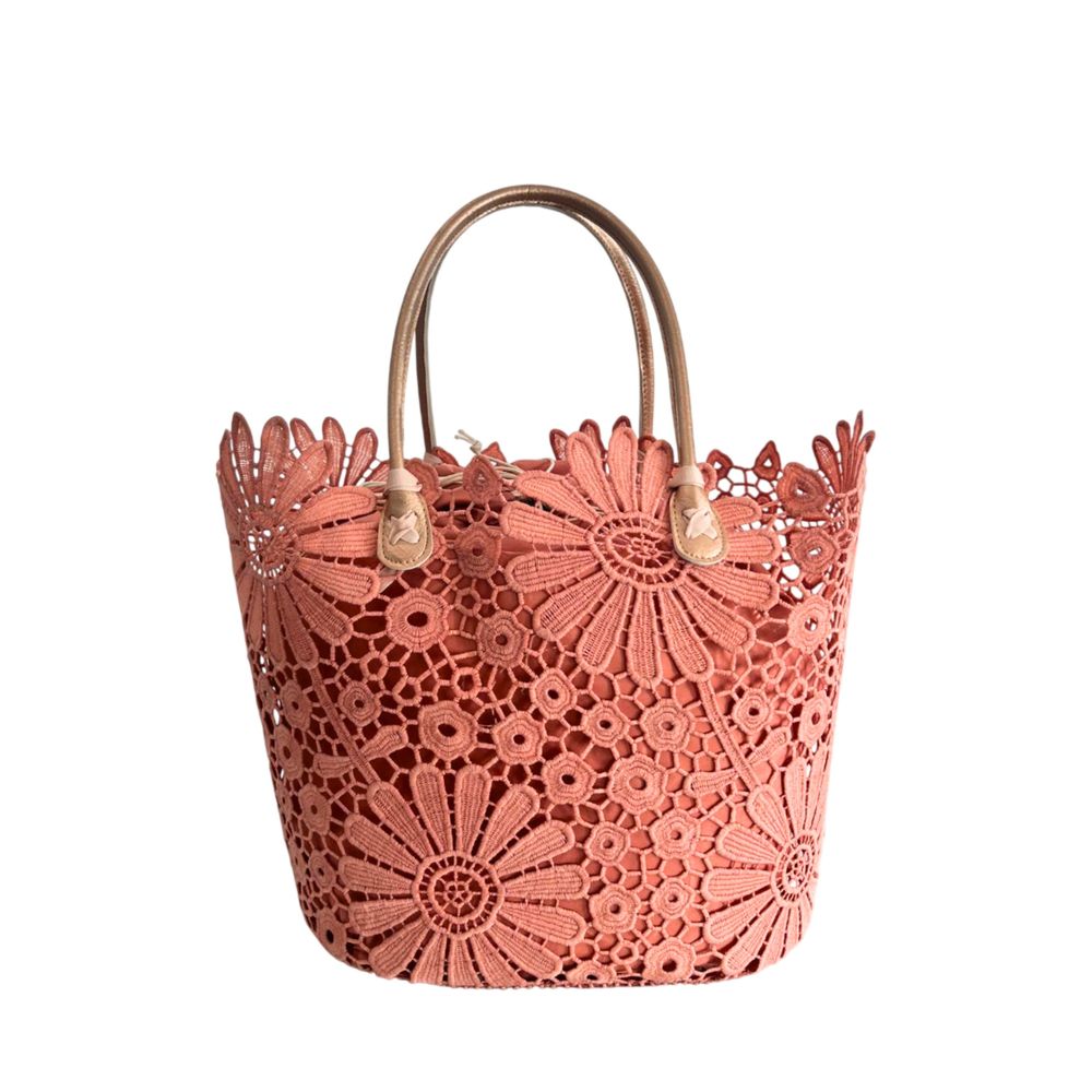 Baldinini Trend Damenhandtasche aus pinkfarbenem PU