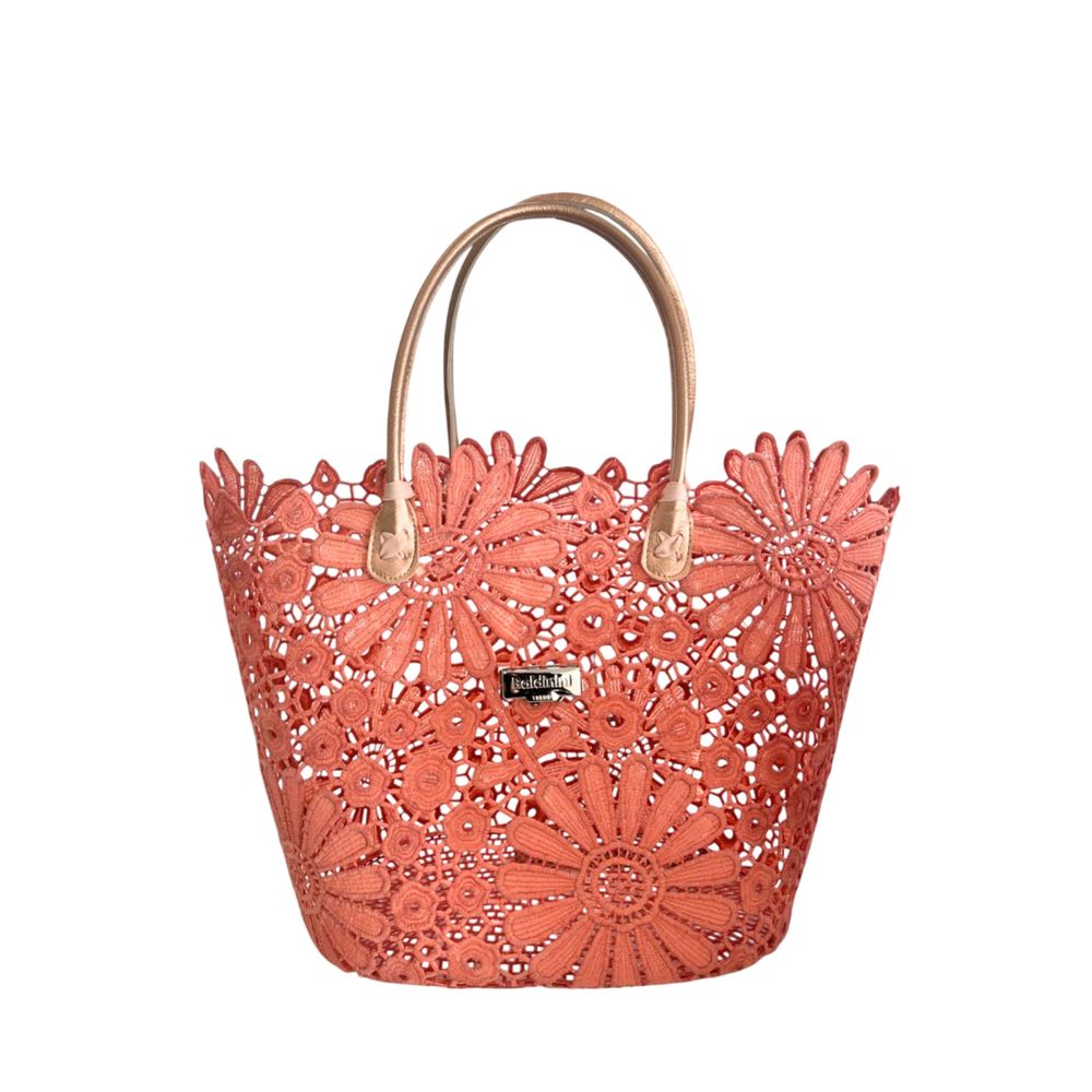 Baldinini Trend Damenhandtasche aus pinkfarbenem PU