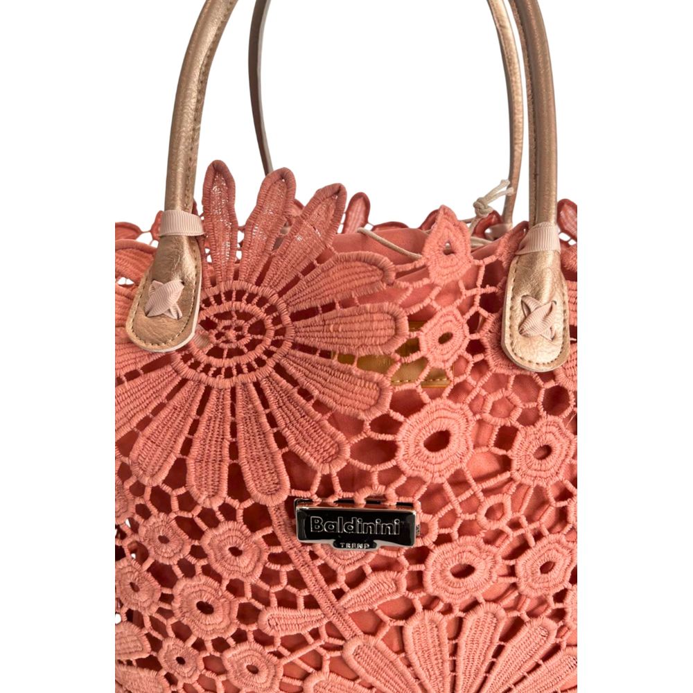 Baldinini Trend Damenhandtasche aus pinkfarbenem PU