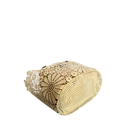 Baldinini Trend Beige PU Damen Handtasche