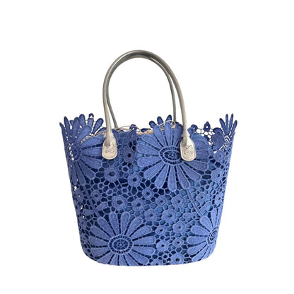 Baldinini Trend Blaue PU-Damenhandtasche