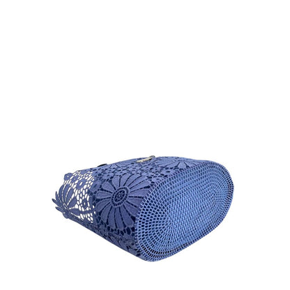 Baldinini Trend Blaue PU-Damenhandtasche