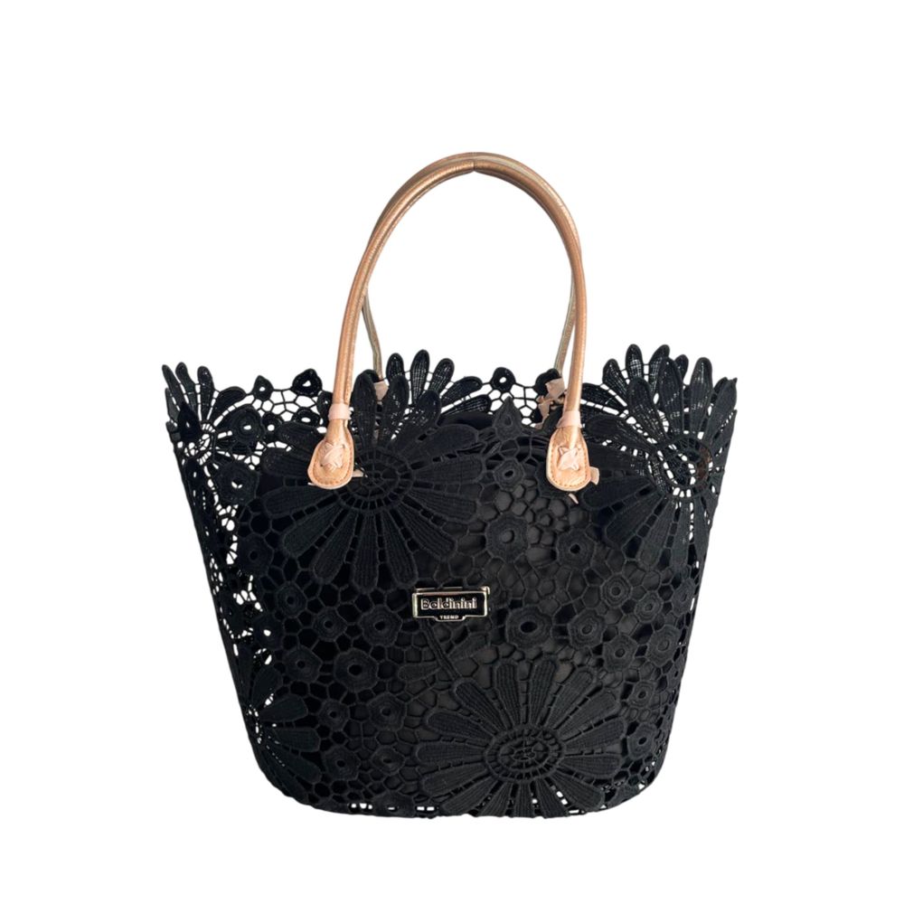 Baldinini Trend Schwarze Damen-Handtasche aus PU