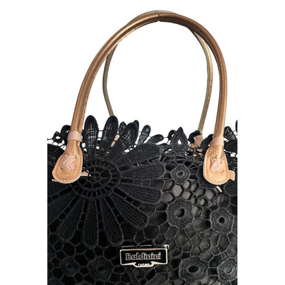 Baldinini Trend Schwarze Damen-Handtasche aus PU