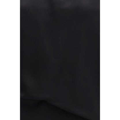 Max Mara Schwarzes Viskose-Freizeitkleid