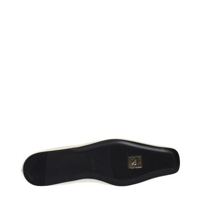 Jil Sander Beige Leder Ballerinas