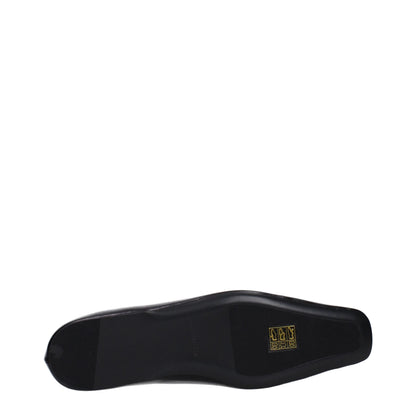 Jil Sander Schwarze Ballerinas aus Leder