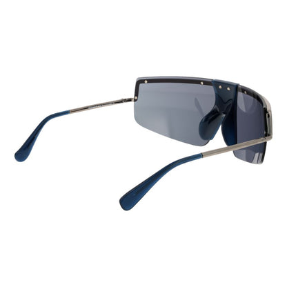 Max Mara Sonnenbrille aus silbernem Metall