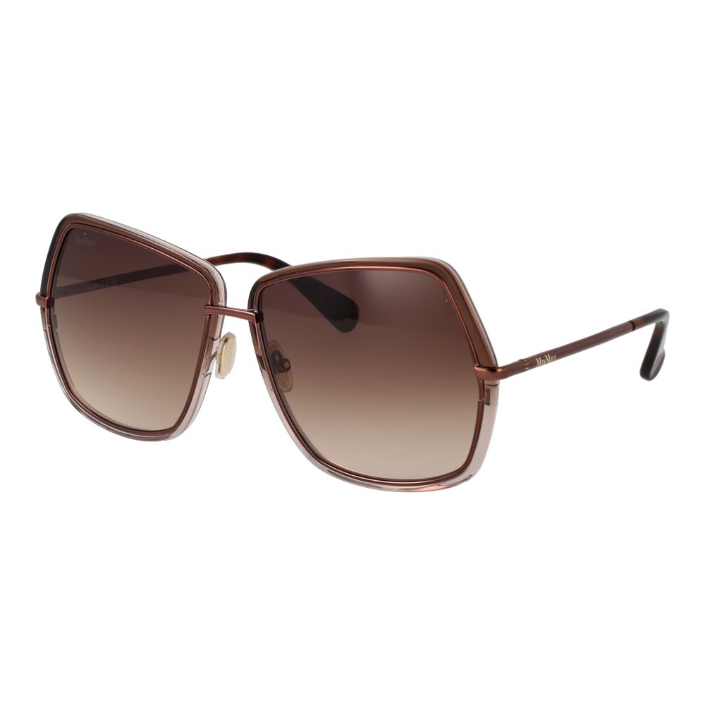Max Mara Sonnenbrille aus Bronze-Metall