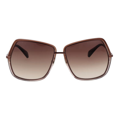 Max Mara Sonnenbrille aus Bronze-Metall