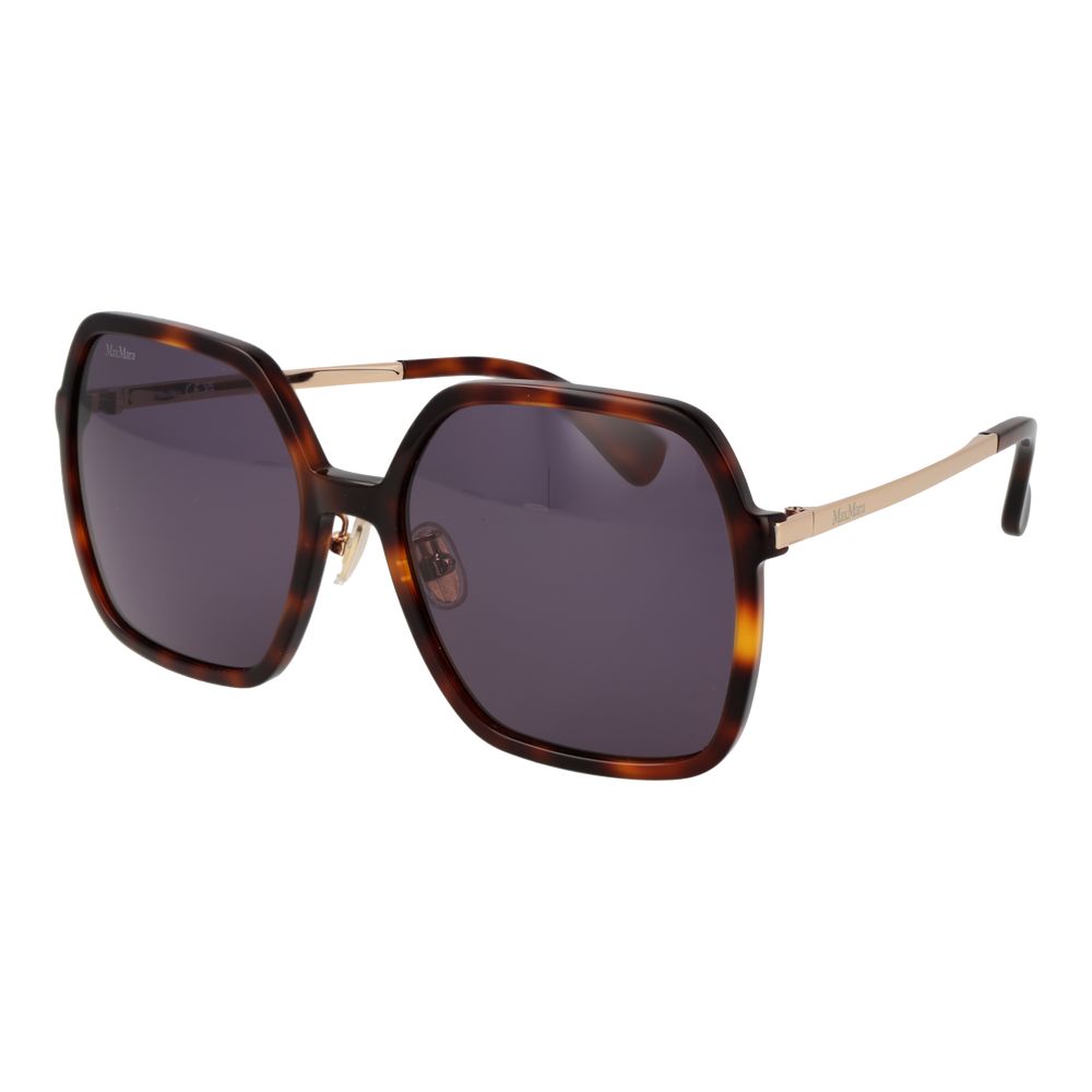 Max Mara Braune Sonnenbrille aus Acetat