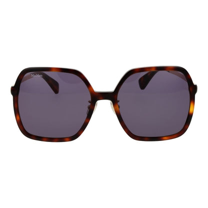 Max Mara Braune Sonnenbrille aus Acetat