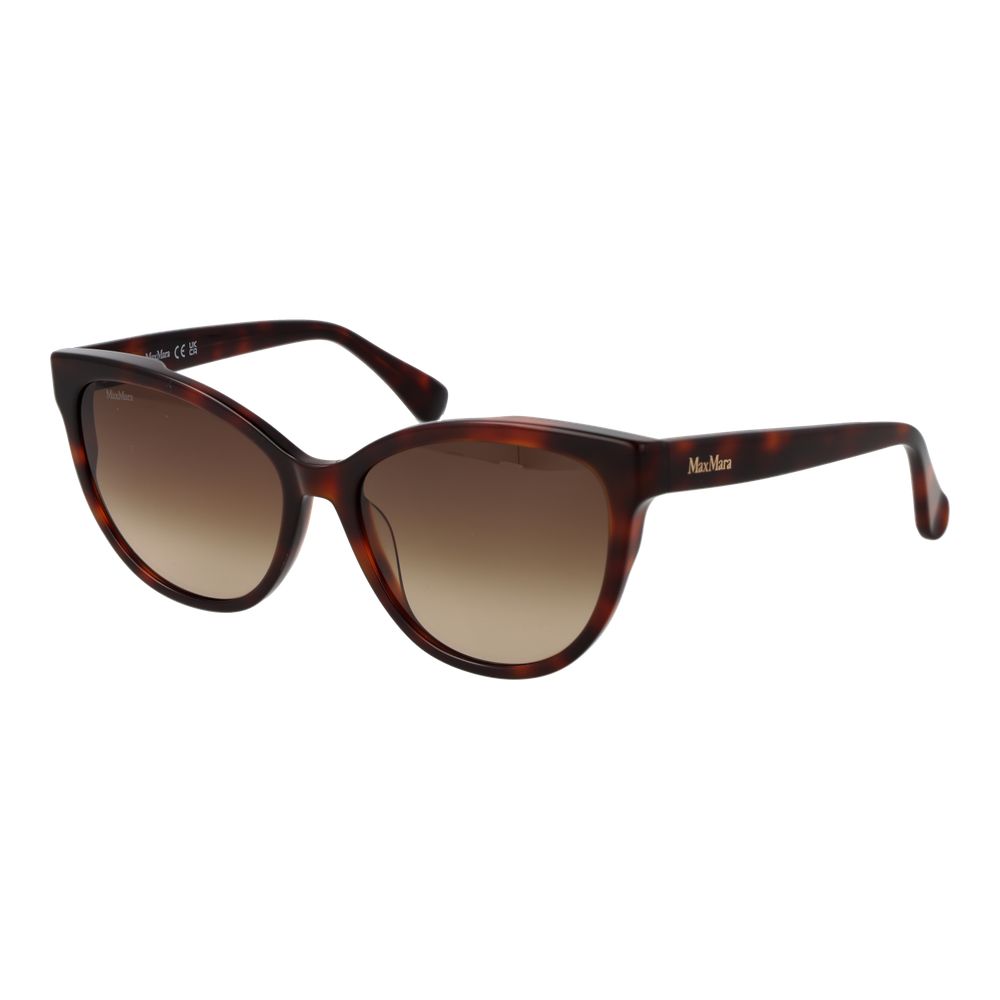 Max Mara Braune Sonnenbrille aus Acetat