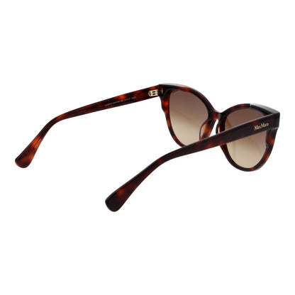 Max Mara Braune Sonnenbrille aus Acetat