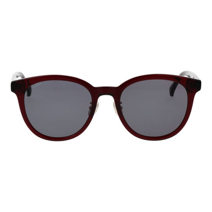 Max Mara Sonnenbrille aus Burgunderrotem Acetat