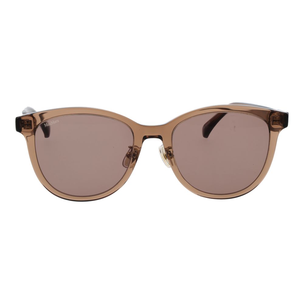 Max Mara Braune Sonnenbrille aus Acetat