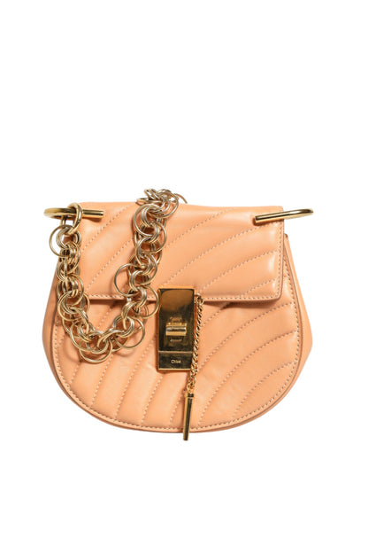 Chloé Gesteppte Kalbsleder Drew Bijou Schultertasche