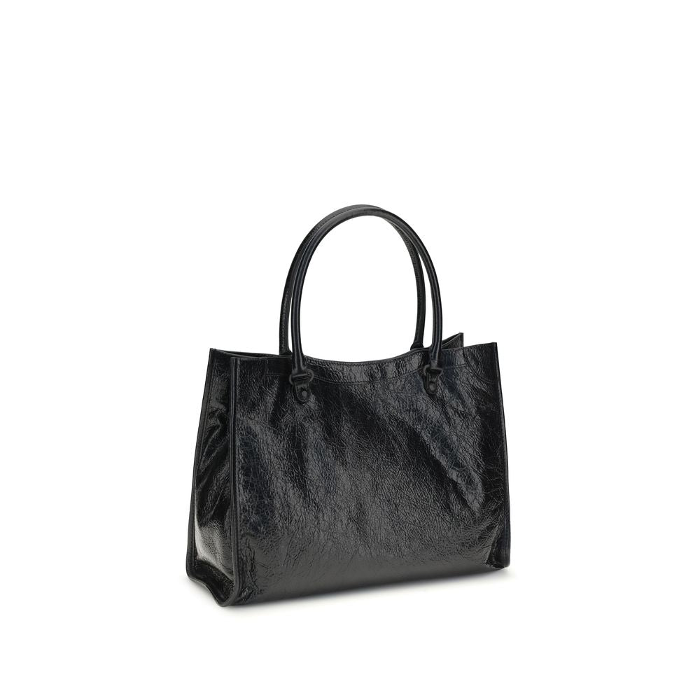 Balenciaga Le City Small Schwarze Lammleder-Tasche