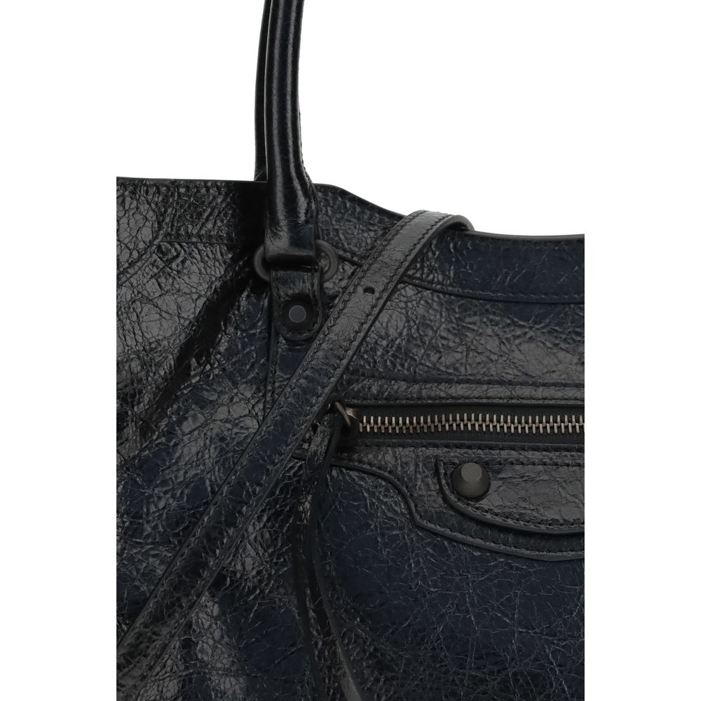 Balenciaga Le City Small Schwarze Lammleder-Tasche