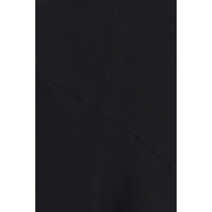 Ami Paris Schwarzes Viskose-Freizeitkleid
