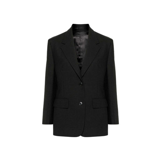 Prada Schwarzer Blazer aus reiner Schurwolle