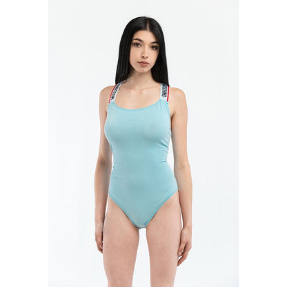 Moschino Blauer Baumwollbody