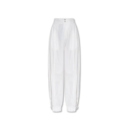 Bottega Veneta Weiße Baumwollhose im Casual-Look