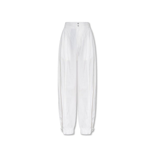 Bottega Veneta Weiße Baumwollhose im Casual-Look