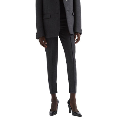 Prada Graue Hose aus Elastan