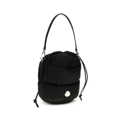 Moncler Schwarze Beuteltasche aus Polyamid