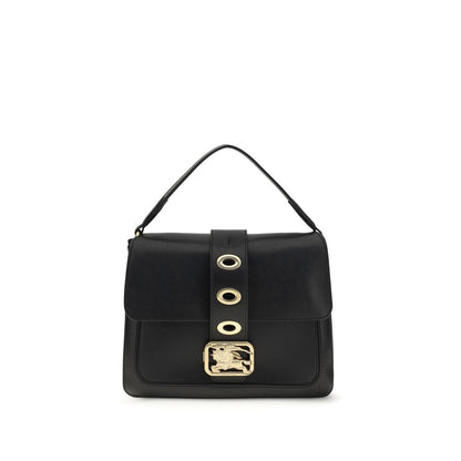Burberry Schwarze Lammleder Handtasche Ovis Aries Aries