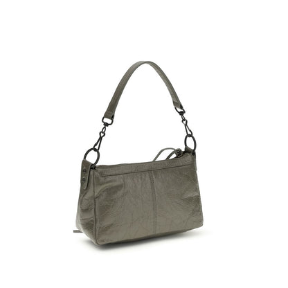 Balenciaga Schultertasche aus zweifarbigem Kalbsleder Bos Taurus