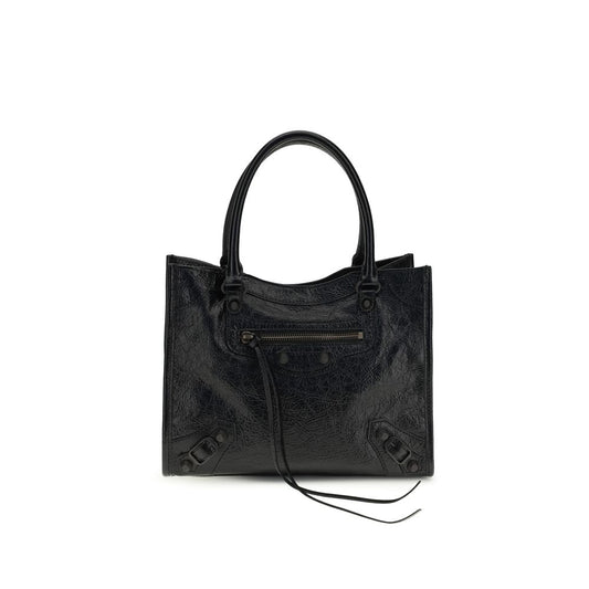 Balenciaga Schwarze Lammleder Schultertasche Ovis Aries Aries