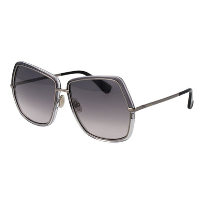 Max Mara Graue Sonnenbrille aus Metall