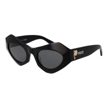 Emilio Pucci Schwarze Sonnenbrille aus Kunststoff