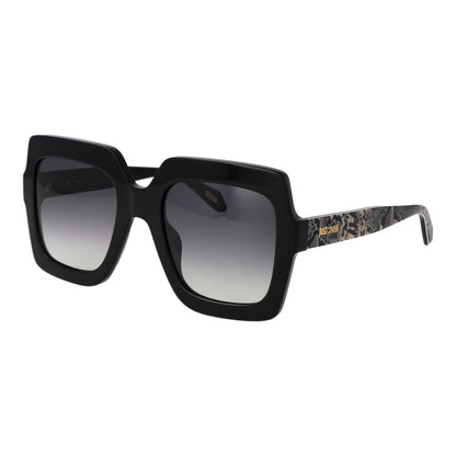 Just Cavalli Sonnenbrille aus schwarzem Celluloseacetat