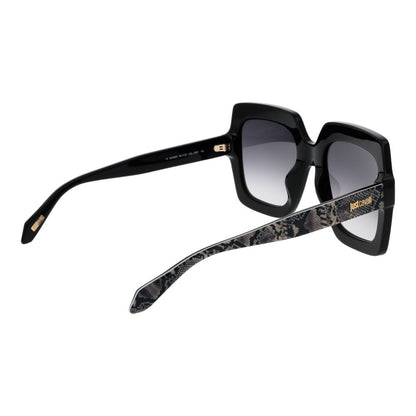 Just Cavalli Sonnenbrille aus schwarzem Celluloseacetat