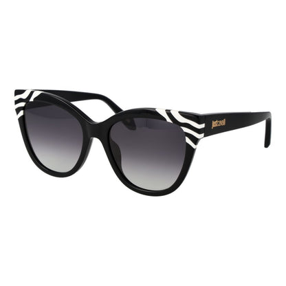 Just Cavalli Sonnenbrille aus schwarzem Celluloseacetat