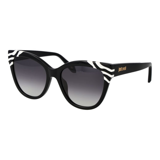 Just Cavalli Sonnenbrille aus schwarzem Celluloseacetat