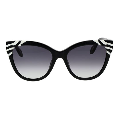 Just Cavalli Sonnenbrille aus schwarzem Celluloseacetat
