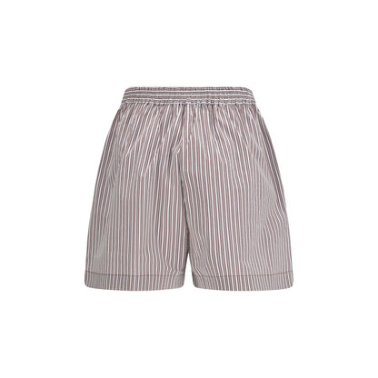 Brunello Cucinelli Mehrfarbige Baumwoll-Bermudashorts