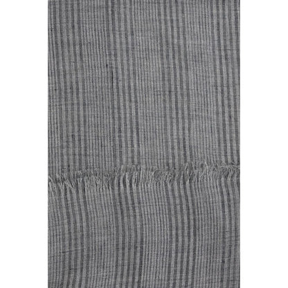 Brunello Cucinelli Grauer Leinen-Schal