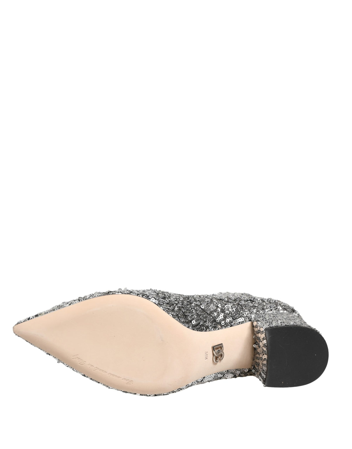 Dolce & Gabbana Silver Polyester Boots