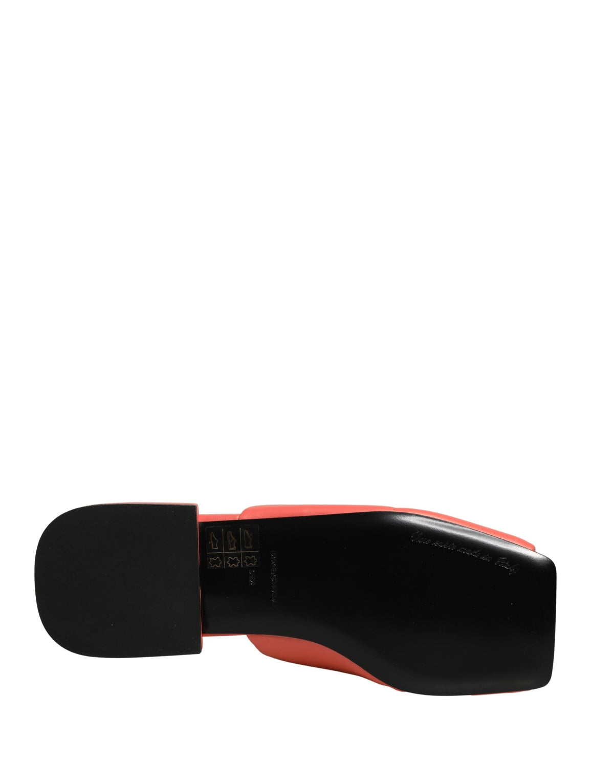 Dolce & Gabbana Sandali – colore Arancione – Pelle