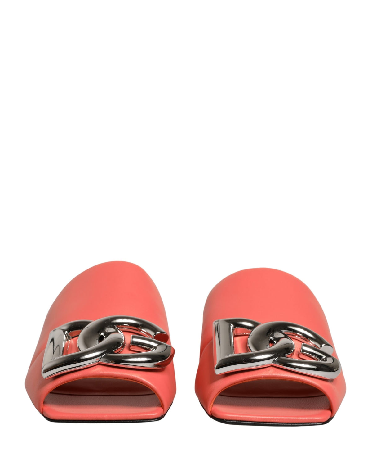 Dolce & Gabbana Sandali – colore Arancione – Pelle