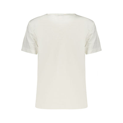 Calvin Klein Weißes Baumwoll-T-Shirt