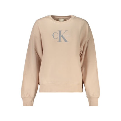 Calvin Klein Pink Cotton Sweatshirt