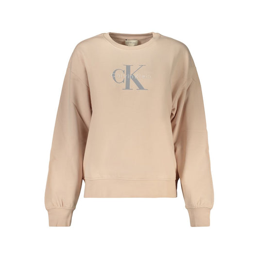Calvin Klein Pink Cotton Sweatshirt